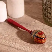 Сувенирный музыкальный инструмент "Маракас" 20х5х5 см МИКС