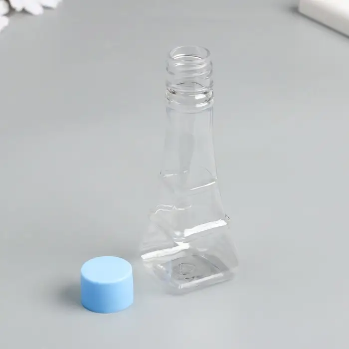 Баночка для скрапбукинга пластик "Эйфелева башня" 50 мл МИКС 3,7х3,7х10,5 см