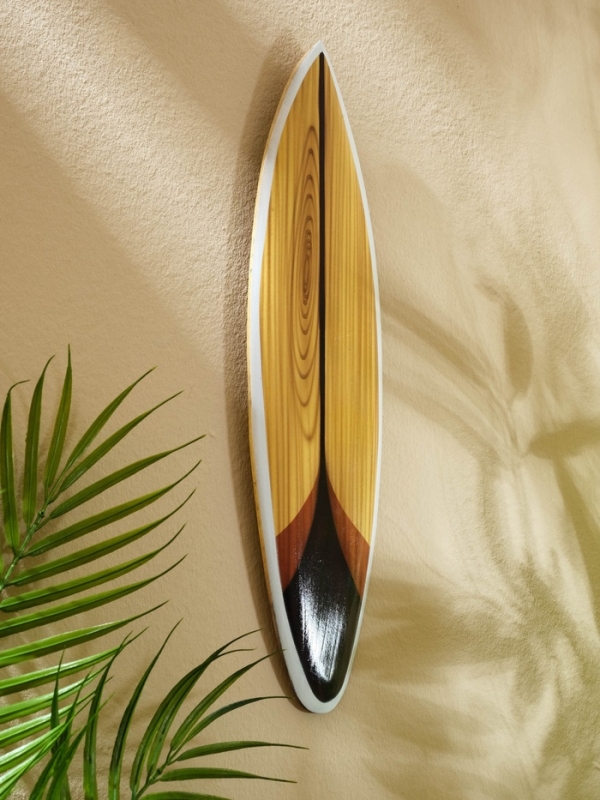 Панно "Доска для сёрфа" дерево 40х11 см