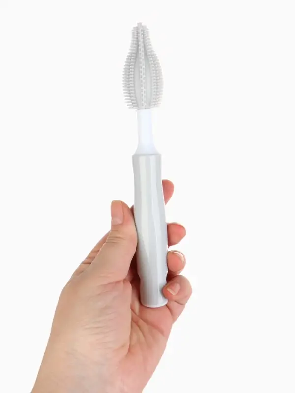 Набор ёршиков для бутылочек и сосок, 3 шт, цв. серый, в коробке, M&B