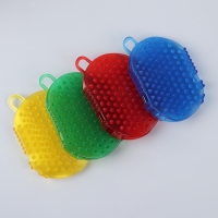 Массажёр антицеллюлитный &laquo;Чудо-варежка&raquo;, с подвесом, цвет МИКС