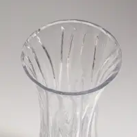 Ваза стекло настольная "Эбба" 25х12 см, прозрачный