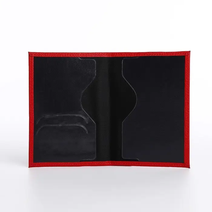 Обложка для паспорта, цвет красный