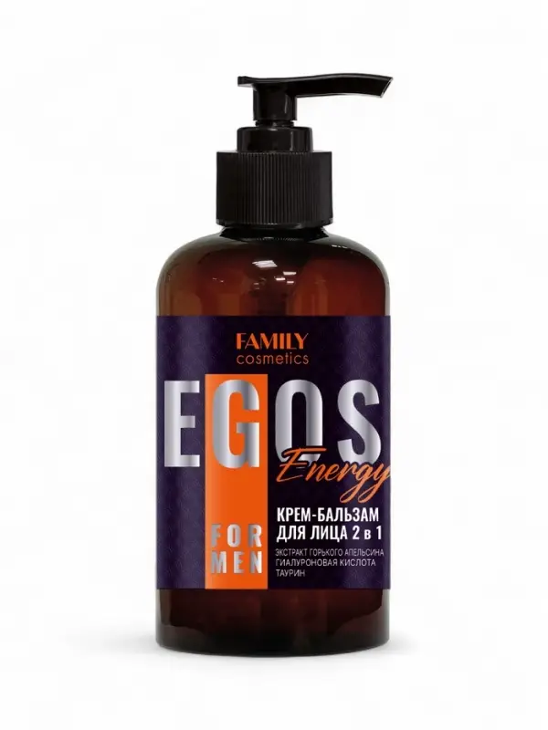 Крем-бальзам для лица мужской Energy, 285 мл