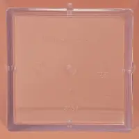 Форма пластиковая одноразовая для фуршета &laquo;Квадрат&raquo;, 60 мл, прозрачная