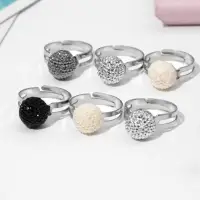 Кольцо молодёжное &laquo;Шарик&raquo;, безразмерное, цвет МИКС