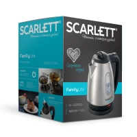 Чайник электрический металлический 1.8 л 1600 Вт