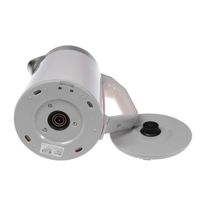 Чайник электрический HOMESTAR HS-1019, пластик, колба металл, 1.8 л, 1500 Вт, розовый