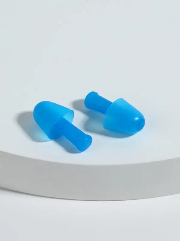 Беруши, 2.5&times;1 см, в футляре, фасовка 10 шт., силиконовые, МИКС