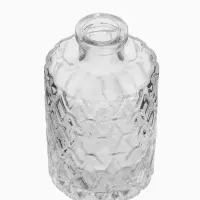 Ваза настольная стекло "Миниатюра" (набор 12 шт) 8-13 см, прозрачный