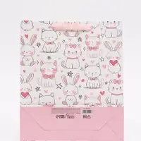 Пакет подарочный &laquo;Поздравляю&raquo;, M 25,5 &times; 30 &times; 9 см