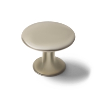 Ручка кнопка ТУНДРА РК002, Матовый никель, 8 шт TMP