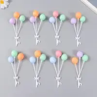 Декор для творчества пластик "Связка воздушных шаров" 3 шт 12,5 см