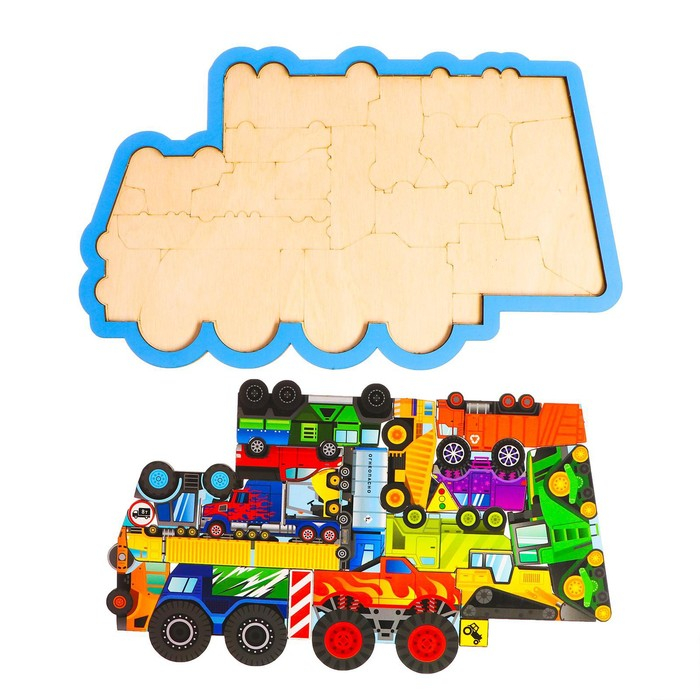 Головоломка &laquo;Большие колёса&raquo;