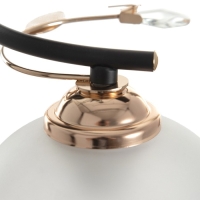 Люстра 2010/2 E27 60Вт черный+золото 37х13х25 см BayerLux