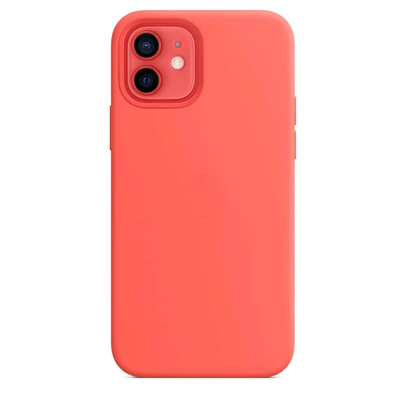 Чехол iPh 12/12 Pro Silicon Case 100% ORG Pink Citrus