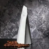 Пакет восьмишовный с замком, белый,17.5 х (19.5&times;22.5) х 4.5