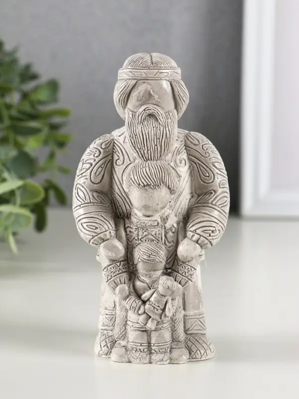 Фигура гипс "Опора рода 2" 13х7 см, под камень