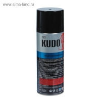 Лак для тонировки фар Kudo чёрный, акриловый, аэрозоль, 520 мл    KU-9021