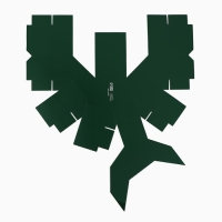 Коробка для кондитерских изделий &laquo;Изумруд&raquo;, 15 х 22 х 6 см