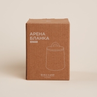 Сахарница керамическая SL Home &laquo;Арена Бланка&raquo;, 400 мл, 9,5&times;12,5 см, цвет белый