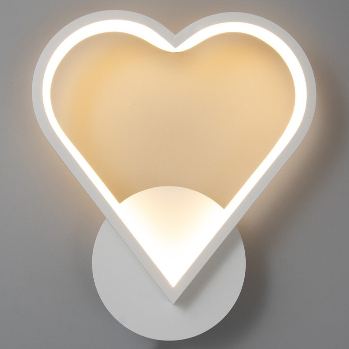 Бра 2524/1WT LED 12Вт 4000К белый 23х25 см