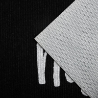 Коврик придверный Доляна My home, 50&times;80 см, влаговпитывающий, светящийся в темноте, цвет чёрный