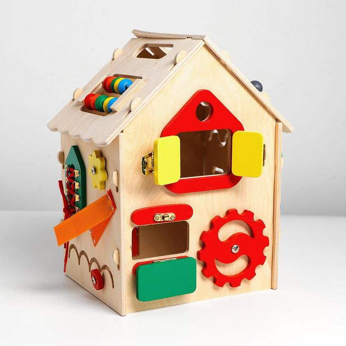 Бизиборд &laquo;Музыкальный домик&raquo;