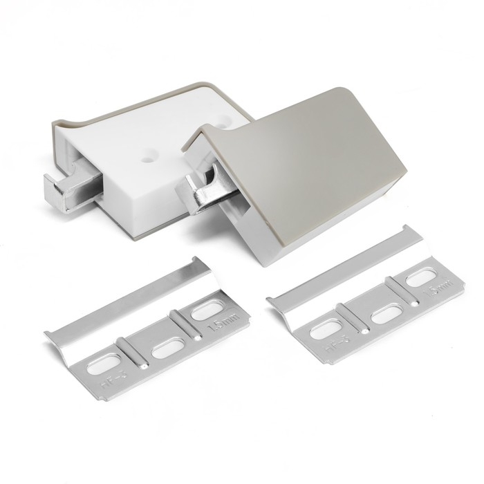 Навес мебельный для  кухон. шкафов &ldquo;P01&ldquo;, цвет серый, нагр.100 кг. на пару, набор 2 шт