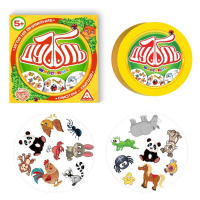 Настольная игра на реакцию и внимание &laquo;Дуббль. КОМБО&raquo;, 4 в 1, 5+