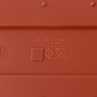 Ящик балконный для цветов с поддоном &laquo;Фелиция&raquo;, 40 см, цвет терракотовый