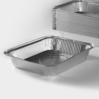 Форма из фольги для выпечки и запекания Доляна, 3,1 л, 32&times;25,5&times;6,3 см