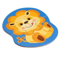 Пазл контурный &laquo;Дикие животные&raquo;, 8 штук