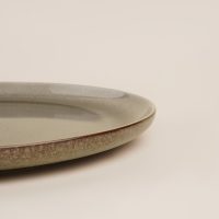 Набор тарелок фарфоровых SL Home &laquo;Мольвено&raquo;, d=27 см, цвет коричневый