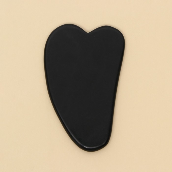 Массажер гуаша &laquo;Счастье&raquo;, антраконит 7 х 4,5 см