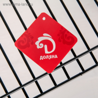 Полка универсальная Доляна, 24&times;14,3&times;14 см, цвет чёрный