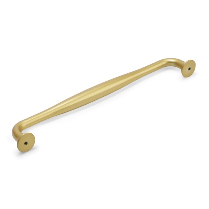 Ручка-скоба WAVE PC173BL, м/о 192 мм, цвет матовое золото