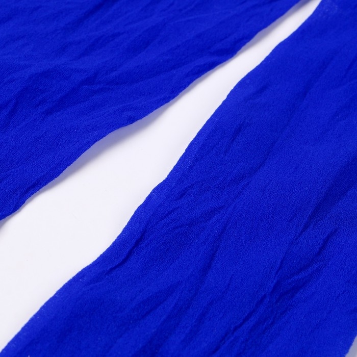 Капрон для кукол и цветов, набор 4 шт., размер 1 шт. &mdash; 45 &times; 6 см, цвет синий