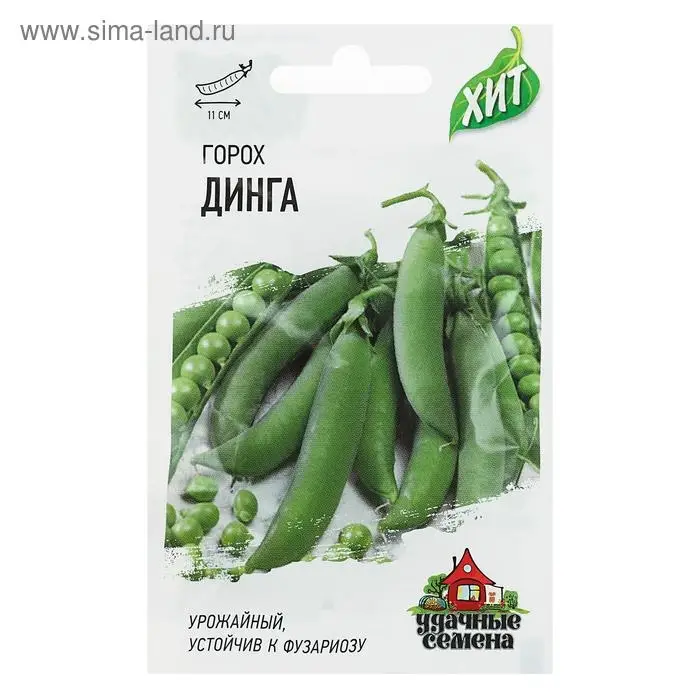 Семена Горох "Динга", 6 г  серия ХИТ х3