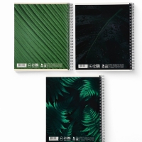 Тетрадь А5, 96 листов на спирали, 3 шт. &laquo;Nature&raquo; МИКС