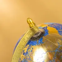 Глобус сувенирный, 17&times;12.5&times;31.5 см, подставка дерево