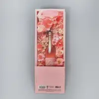 Пакет подарочный под бутылку, упаковка, &laquo;Розовое настроение&raquo;, 9 х 25 х 8.5 см