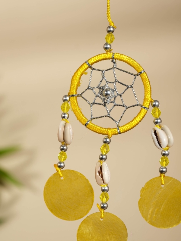 Ловец снов 5х18 см. жёлтый