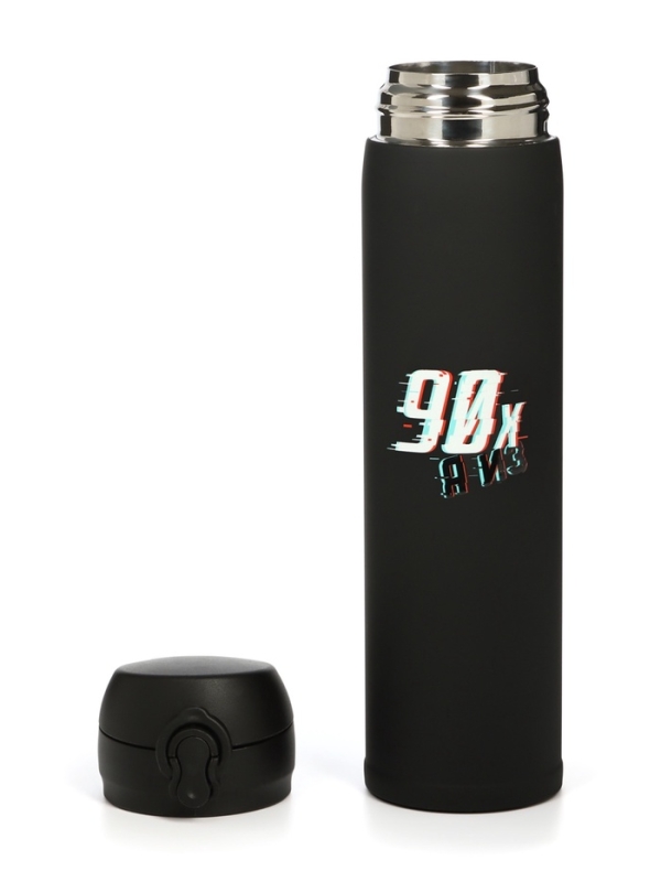 Термос &laquo;Мастер К. Дитя 90-х&raquo;, 500 мл, чёрный