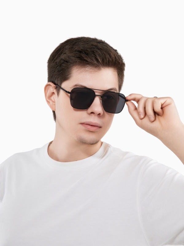 Очки солнцезащитные uv 400, дужка 13.1 см, ширина 12.5 см, линза 4.9&times;5.3 см