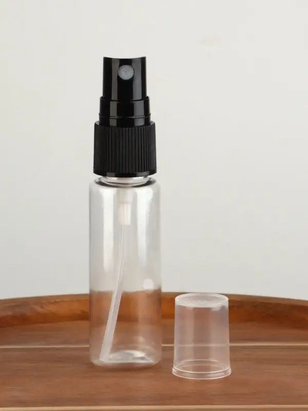 Бутылочка для хранения, с распылителем, 30 мл, МИКС, прозрачная