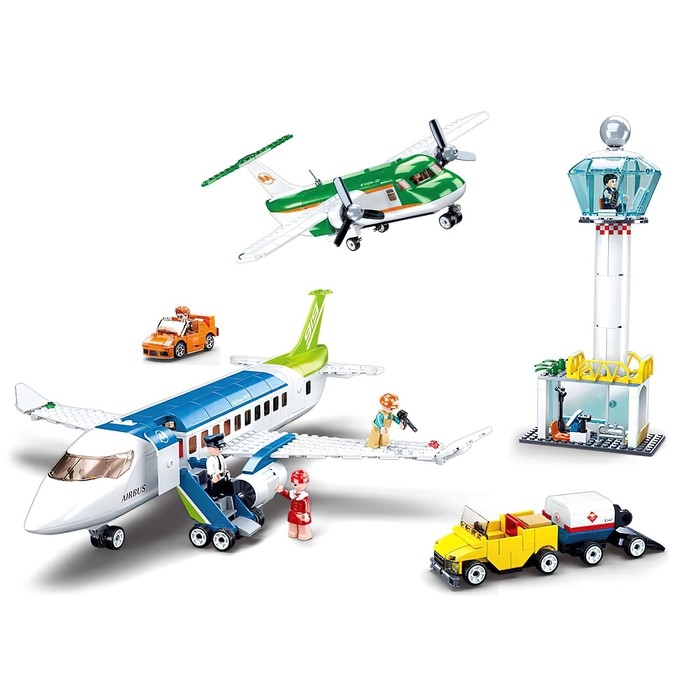 Конструктор Авиация &laquo;Аэропорт&raquo;, 731 деталь