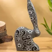 Сувенир "Заяц" дерево 10х3х24 см