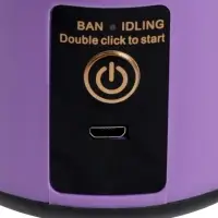 Блендер LBR-01, портативный, 24 Вт, 380 мл, USB, фиолетовый