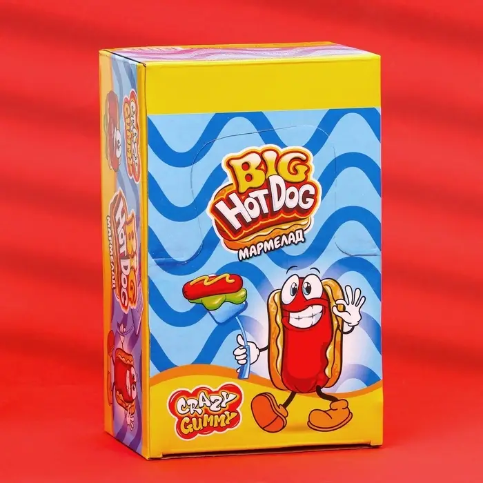 Мармелад жевательный HOT DOG, 18 г